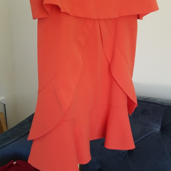 BCBG Maxaria Orange Dress - Picture 3 of 5